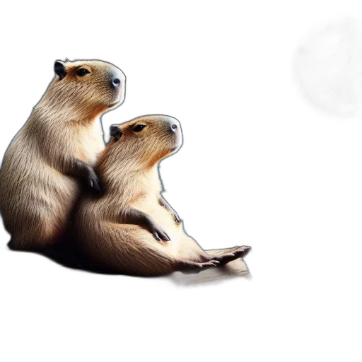 animal, photorealistic, concept art, 3d render transparent PNG cut-out