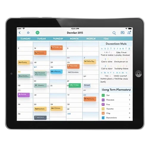 digital, calendar, displayed, tablet transparent PNG cut-out