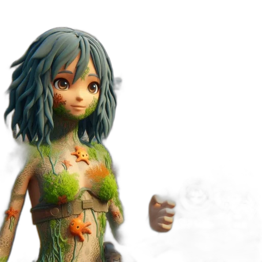 creature, 3d render, concept art, fantasy art transparent PNG cut-out