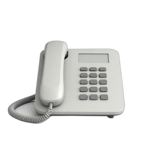 staff, modern, desk, telephone transparent PNG cut-out