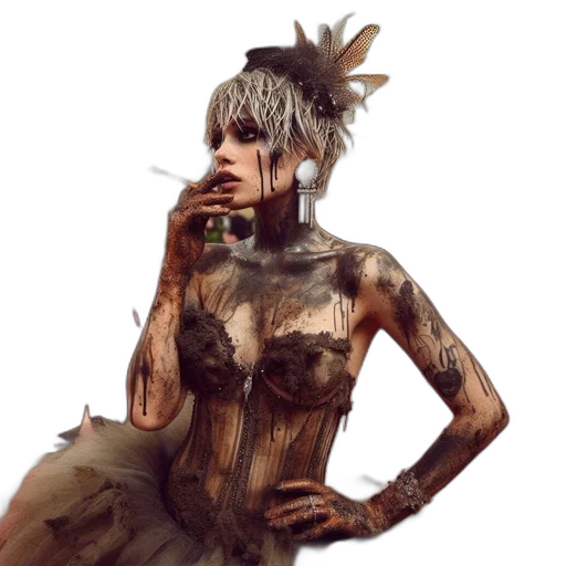 creature, animal, dress, concept art transparent PNG cut-out