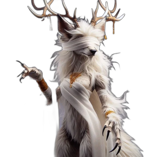 animal, staff, creature, crown transparent PNG cut-out