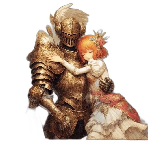 sword, robot, weapon, dress transparent PNG cut-out