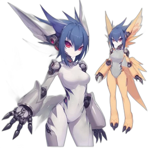dragon, robot, weapon, creature transparent PNG cut-out