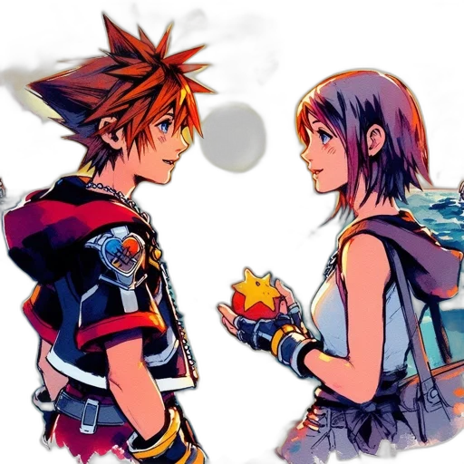 concept art, fantasy art, pixel art, anime transparent PNG cut-out