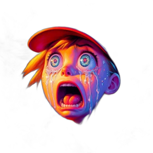 face, mask, creature, hat transparent PNG cut-out