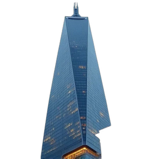building, 3d render, concept art, photorealistic transparent PNG cut-out