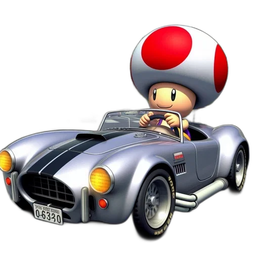 car, hat, 3d render, concept art transparent PNG cut-out