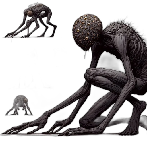 creature, robot, animal, concept art transparent PNG cut-out