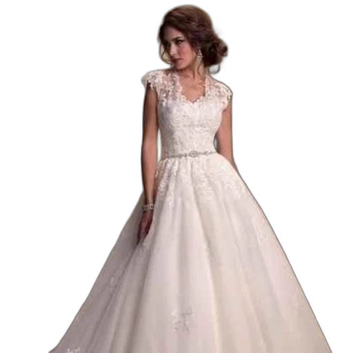 dress, photorealistic, woman, elegant transparent PNG cut-out