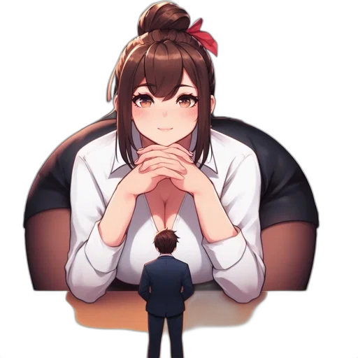 staff, food, face, creature transparent PNG cut-out