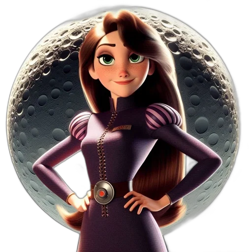 dress, staff, jewelry, cartoon transparent PNG cut-out