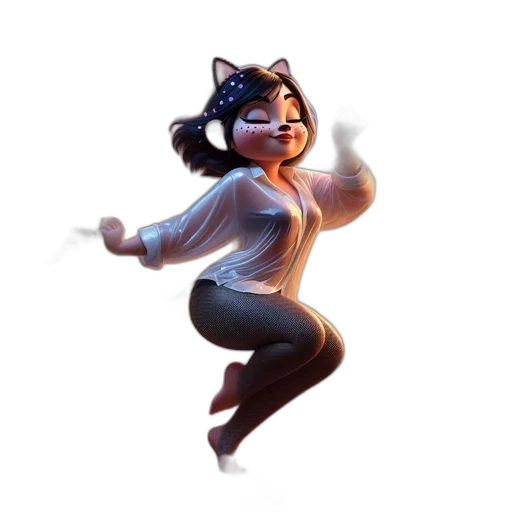 staff, animal, concept art, 3d render transparent PNG cut-out