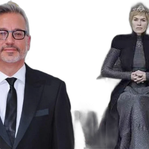 man, black, suit, white transparent PNG cut-out