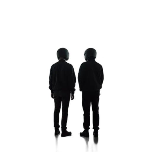 jacket, staff, hair, 3d render transparent PNG cut-out