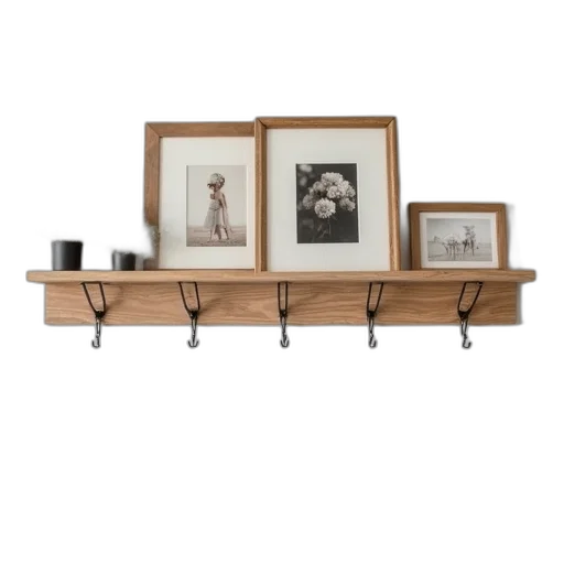 furniture, diy, shelf, hooks transparent PNG cut-out