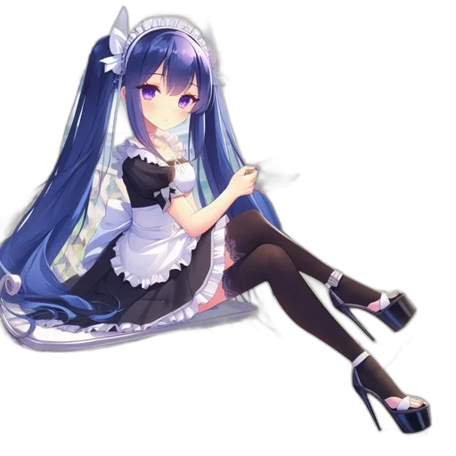dress, furniture, umbrella, staff transparent PNG cut-out