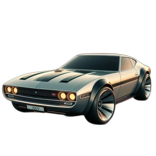 car, 3d render, photorealistic, concept art transparent PNG cut-out