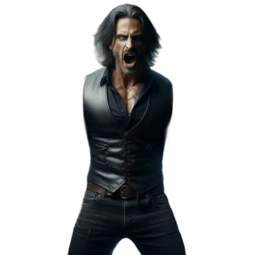 jacket, animal, concept art, 3d render transparent PNG cut-out