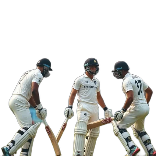indian, mens, team, playing transparent PNG cut-out