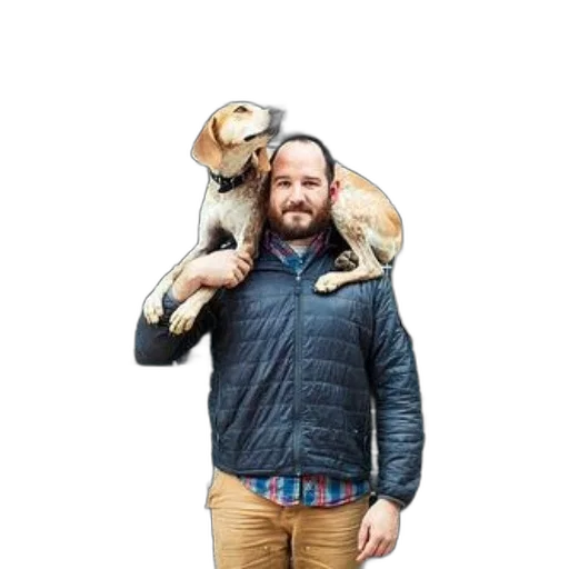 jacket, animal, staff, creature transparent PNG cut-out
