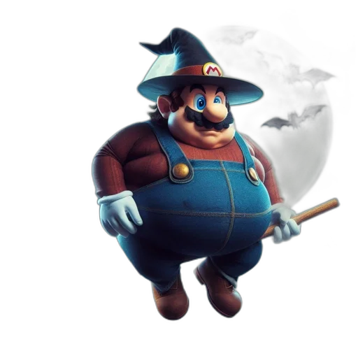 staff, hat, weapon, concept art transparent PNG cut-out