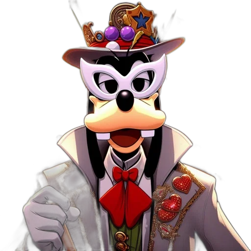staff, mask, hat, animal transparent PNG cut-out