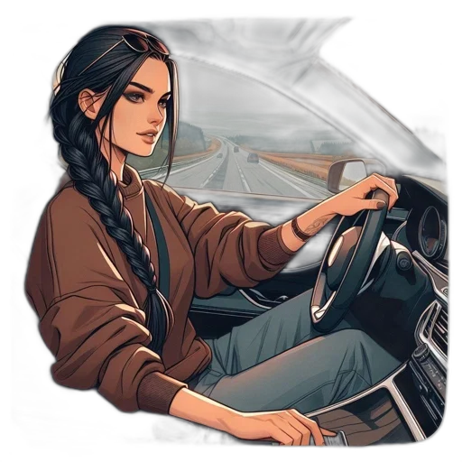 car, jacket, fantasy art, concept art transparent PNG cut-out