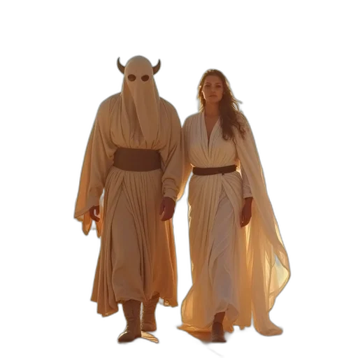 staff, mask, creature, concept art transparent PNG cut-out