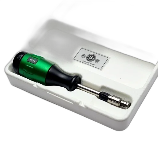 green, black, screwdriver, silver transparent PNG cut-out