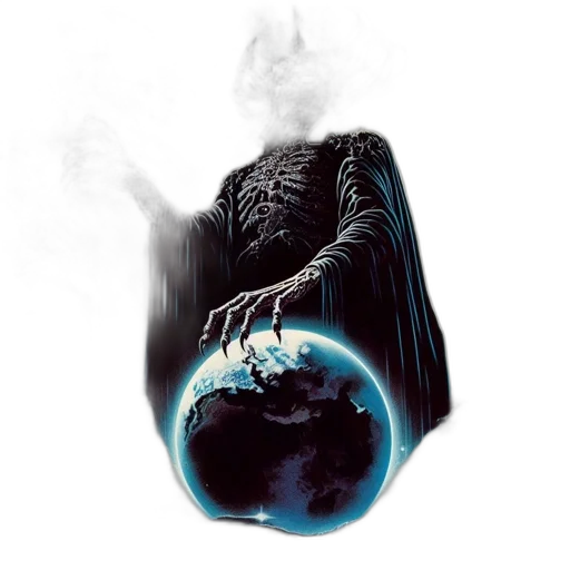 dragon, mask, creature, jacket transparent PNG cut-out