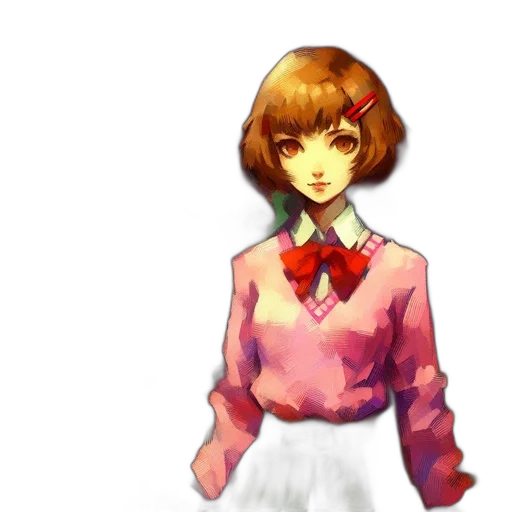 dress, staff, flower, jacket transparent PNG cut-out