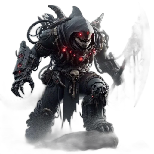 robot, weapon, creature, mask transparent PNG cut-out