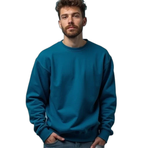 jacket, staff, face, vaporwave transparent PNG cut-out