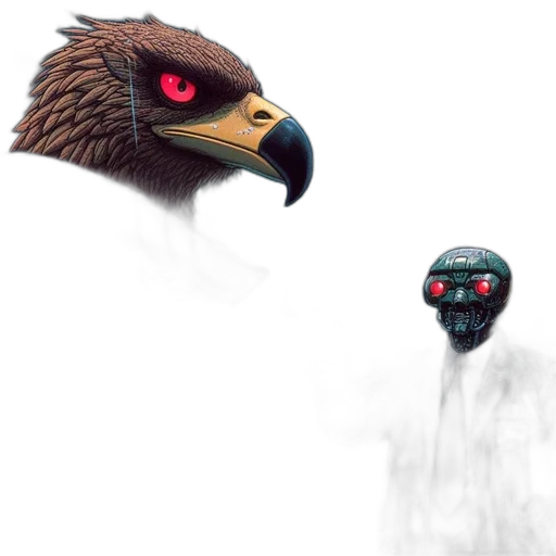 mask, concept art, fantasy art, pixel art transparent PNG cut-out