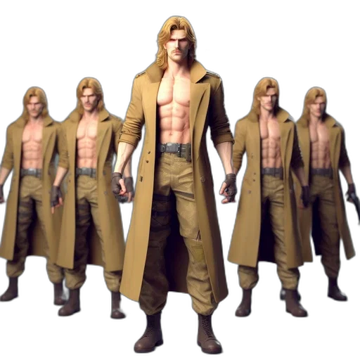 jacket, concept art, 3d render, fantasy art transparent PNG cut-out