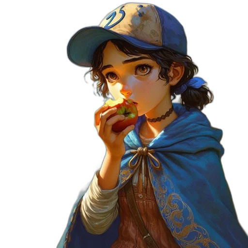food, face, fantasy art, concept art transparent PNG cut-out