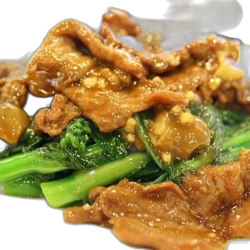 food, photorealistic, plate, stir-fried transparent PNG cut-out