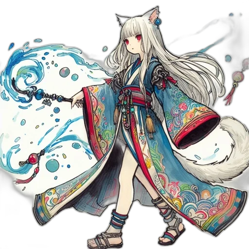 staff, dragon, concept art, fantasy art transparent PNG cut-out