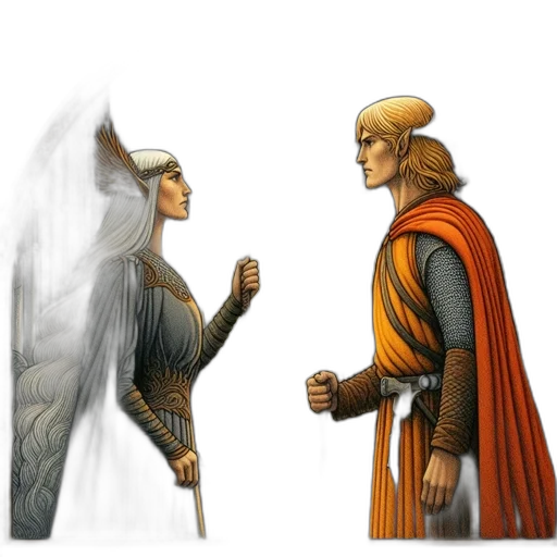 sword, concept art, fantasy art, comic book art transparent PNG cut-out
