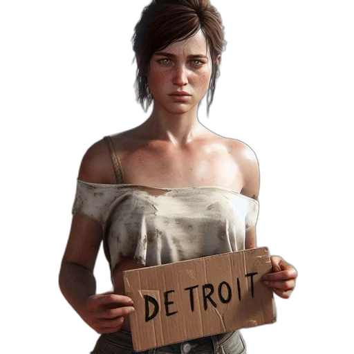 dress, face, weapon, staff transparent PNG cut-out