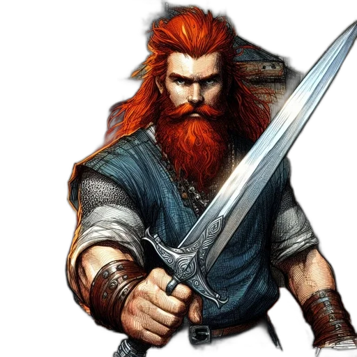 sword, fantasy art, concept art, pixel art transparent PNG cut-out