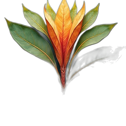 flower, crown, dragon, staff transparent PNG cut-out