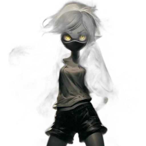 mask, robot, creature, dress transparent PNG cut-out