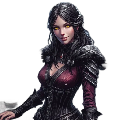 fantasy art, concept art, comic book art, pixel art transparent PNG cut-out