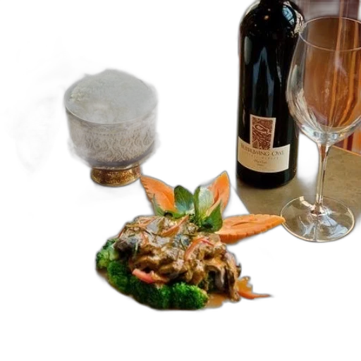 food, beautifully, plated, dish transparent PNG cut-out
