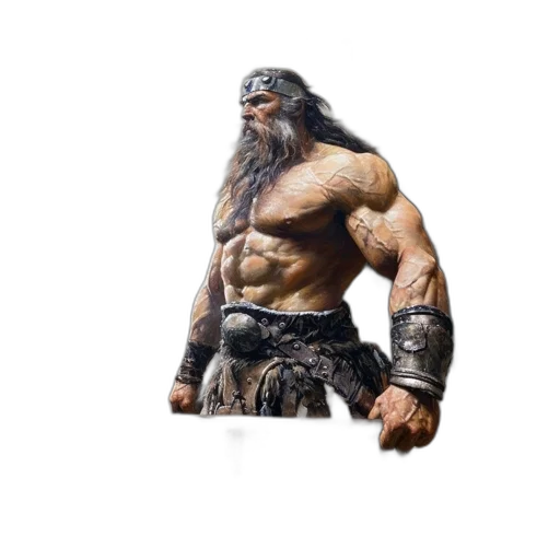 animal, creature, sword, hair transparent PNG cut-out