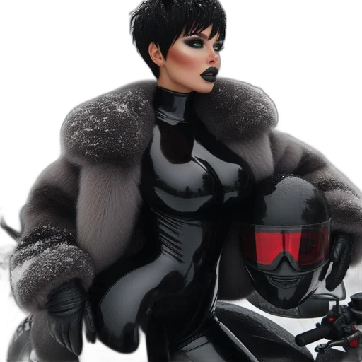 jacket, robot, concept art, cyberpunk transparent PNG cut-out