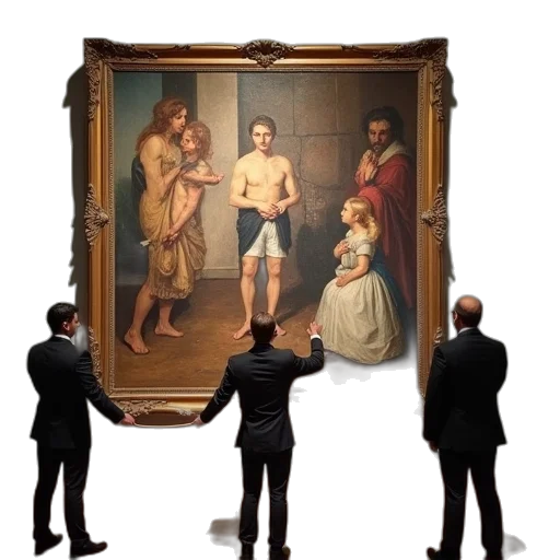 staff, furniture, concept art, oil painting transparent PNG cut-out