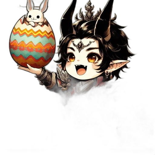 animal, creature, mask, pixel art transparent PNG cut-out